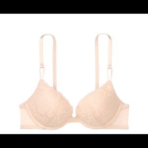 Victoria’s Secret Sexy Tee Lace Mesh Push-up Bra